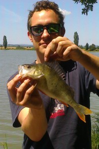 Barsch, 30 cm, Teich Jaderny