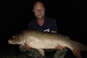 Kapr, 104 cm, 17.5 kg, rybník Jaderný